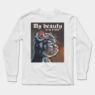 MY BEAUTY is in 8 bits Long Sleeve T-Shirt